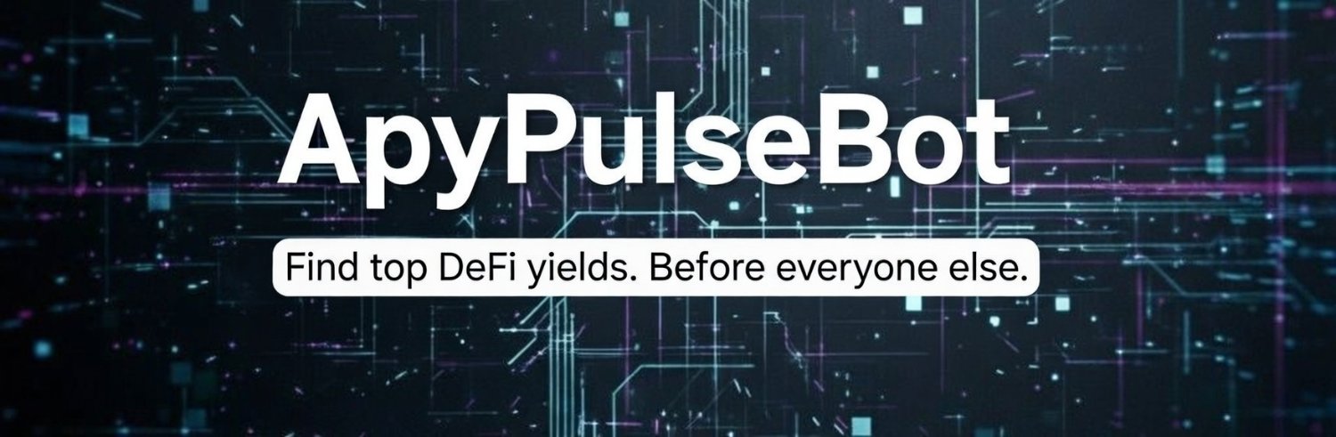 ApyPulseBot | DeFi Yields Tracker banner