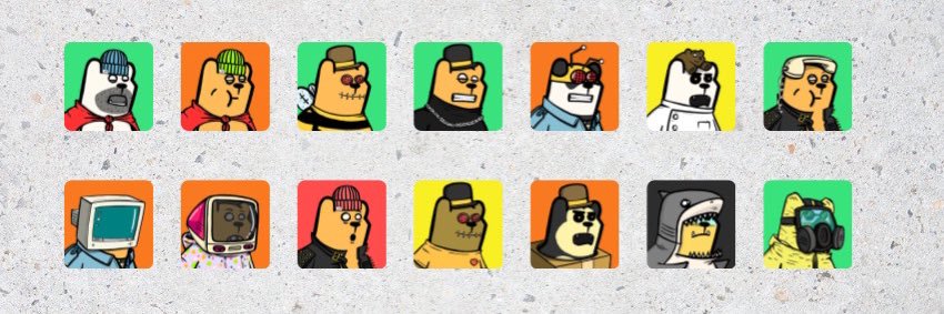 Goofy Bears XRPL banner