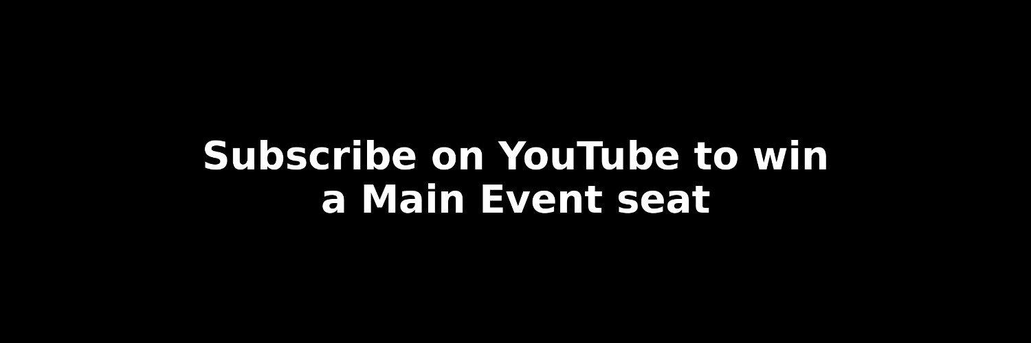 WSOP - World Series of Poker banner