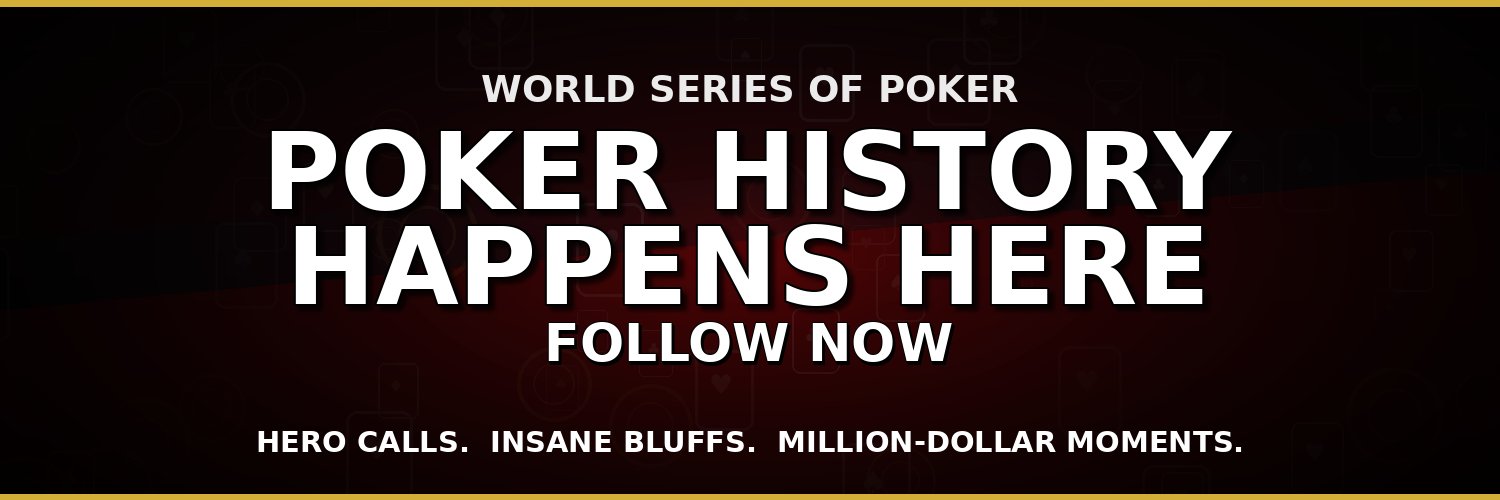 WSOP - World Series of Poker banner