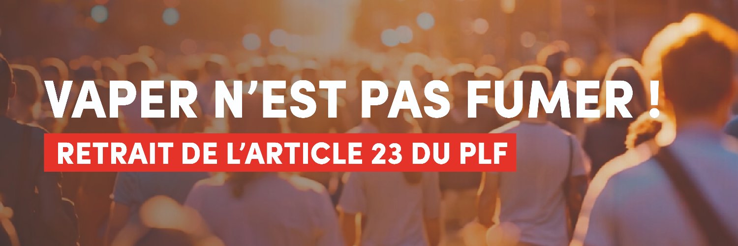 Ne tuez pas la vape banner