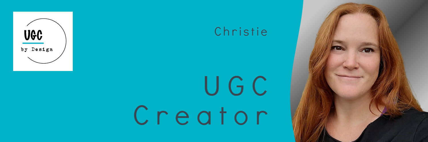 Christie | UGC by Design banner
