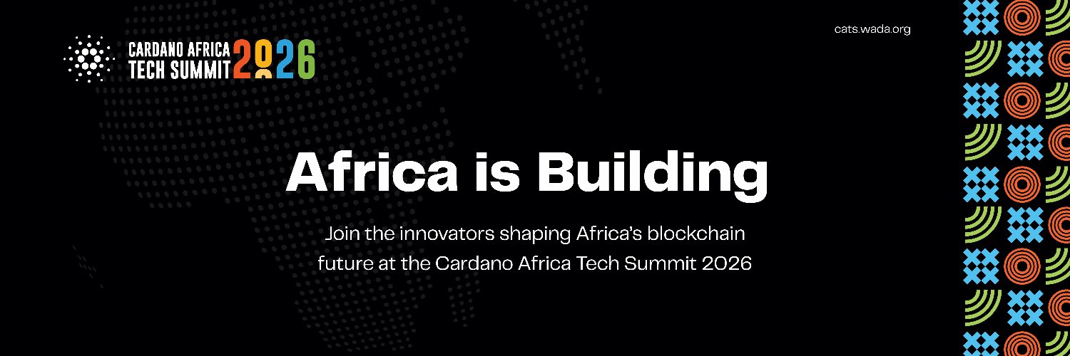 Cardano Africa Tech Summit banner