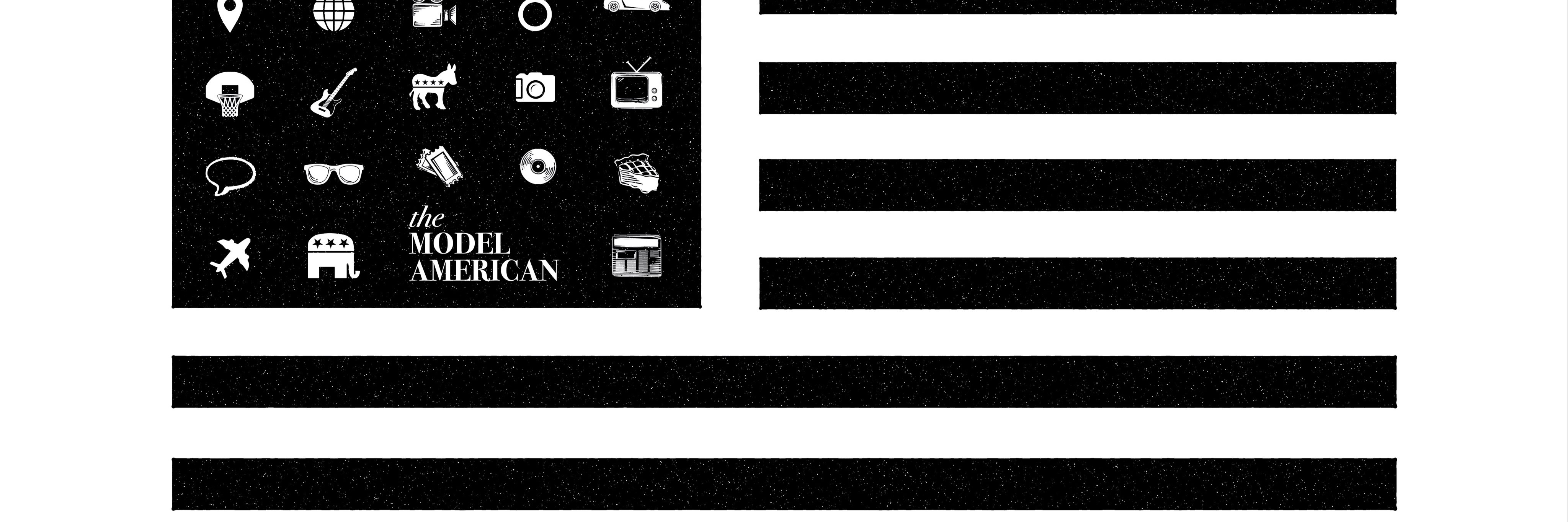 Model American banner
