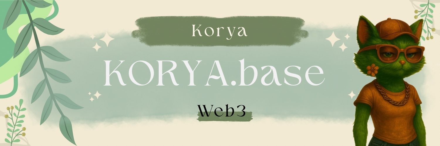 Korya.base.eth🟦 banner