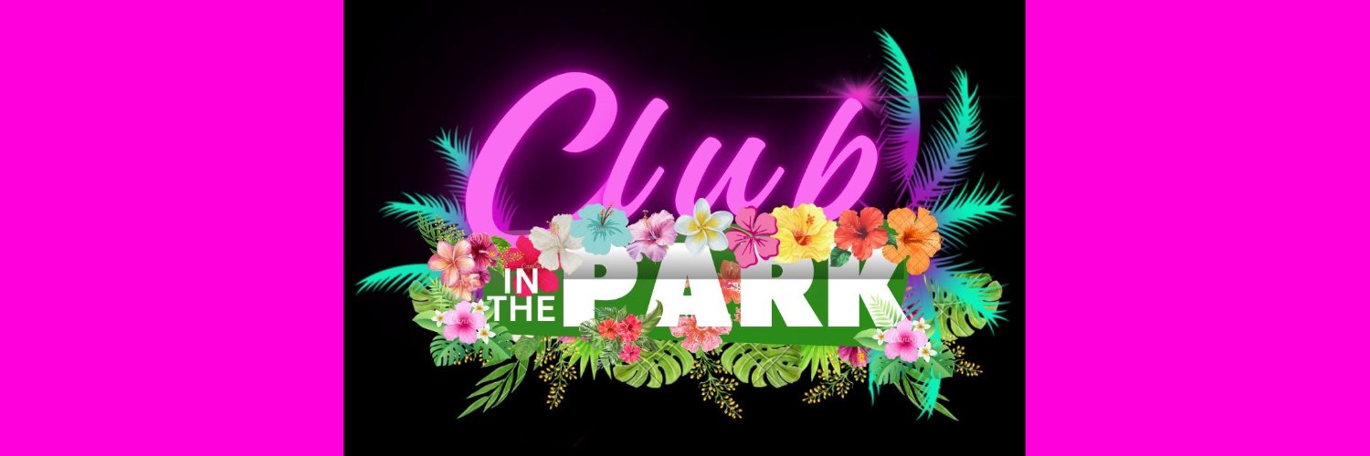 Club in the Park banner
