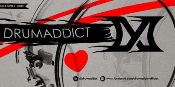 DRUMADDICT APPAREL! banner