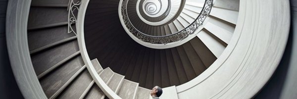 Spiral Profile Banner