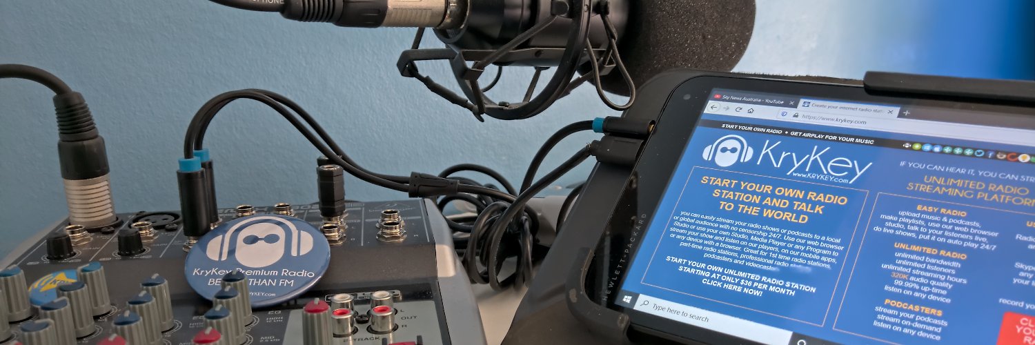 KryKey Premium Radio banner