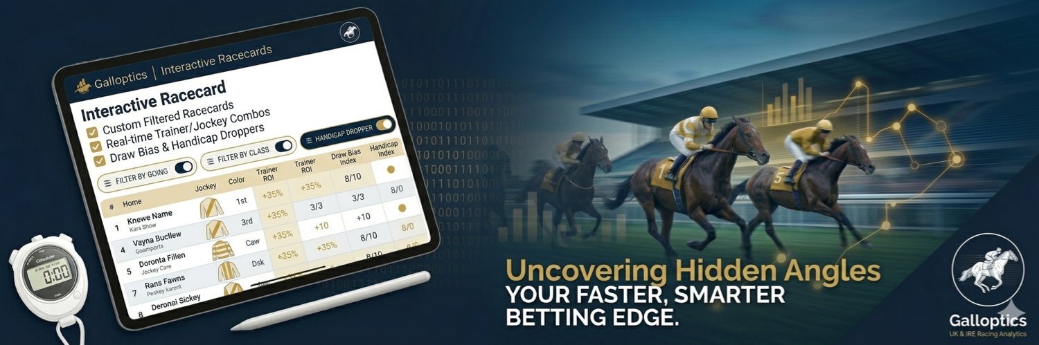 Galloptics | Interactive Racecards banner
