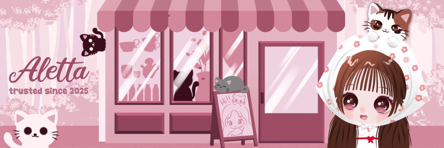 Alettaaa 🍬 | wa only banner