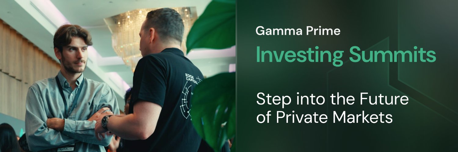 Gamma Prime Investing Summits banner