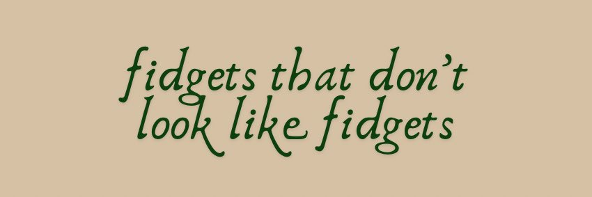 thehiddenfidget's profile banner image