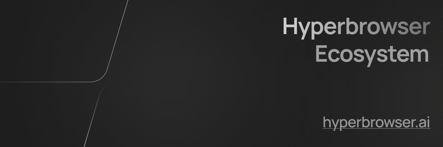 Hyperbrowser Ecosystem banner