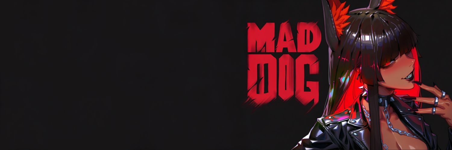 𝗠𝗔𝗗 𝗗𝗢𝗚 — 💢 ! ! banner