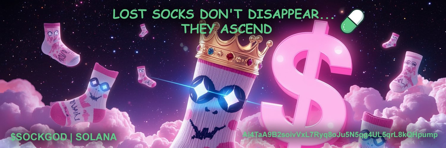 SockGodSOL's profile banner image