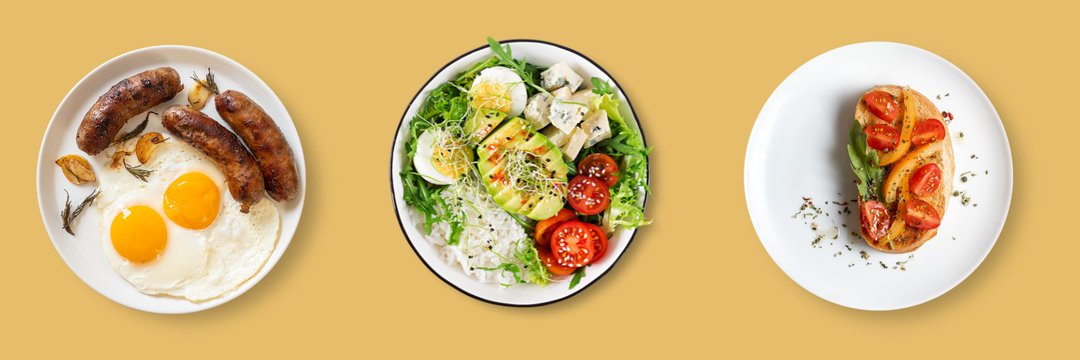Food video banner