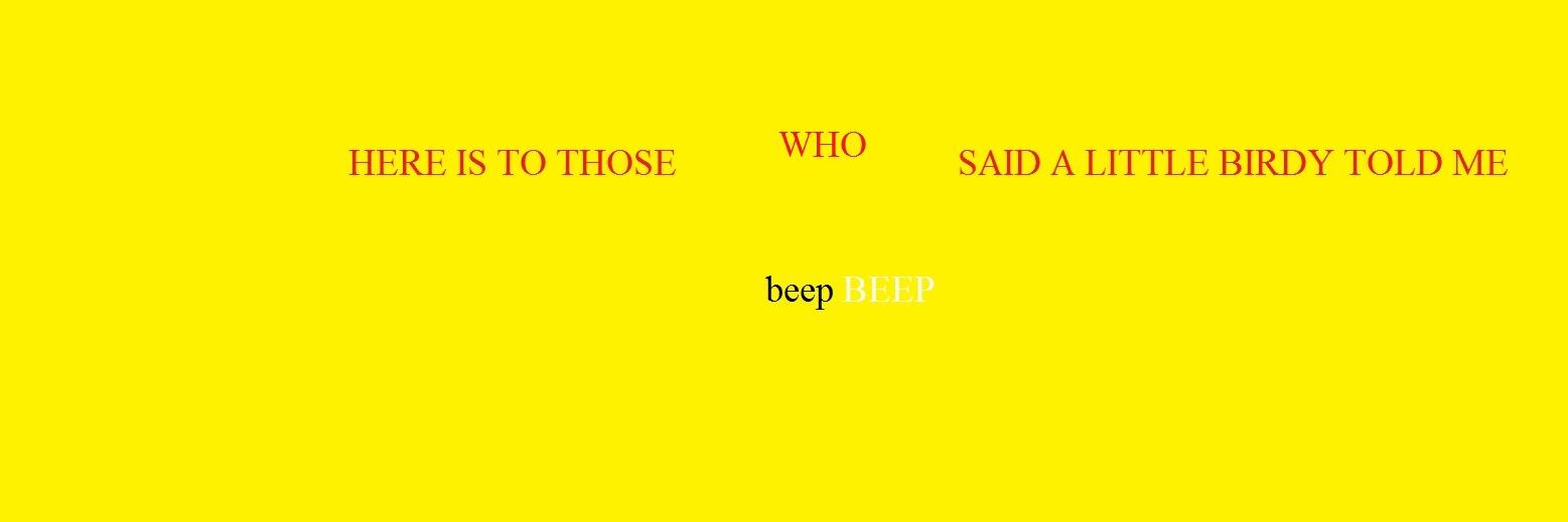 birdybeep's profile banner image