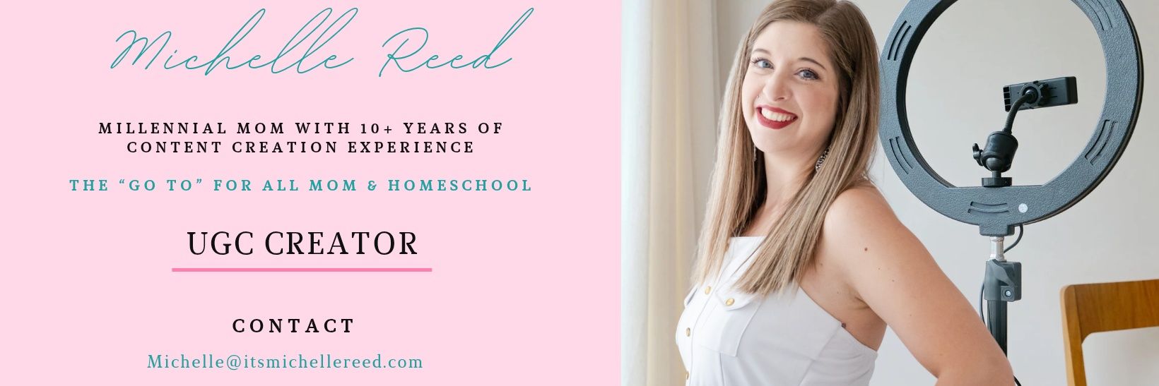 Michelle Reed banner