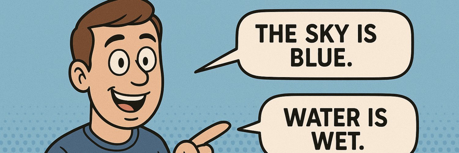The Obvious Guy banner