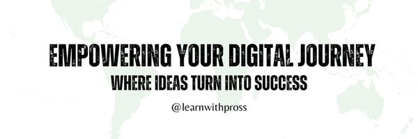 LearnWithpross Profile Banner