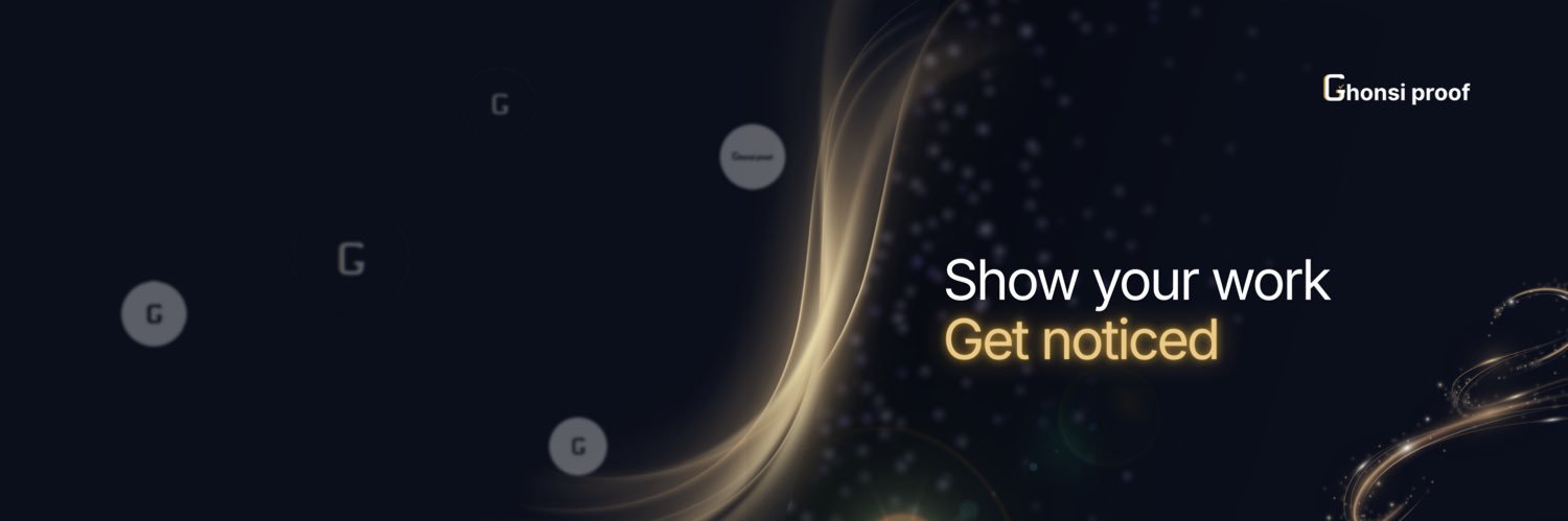 Ghonsi proof banner