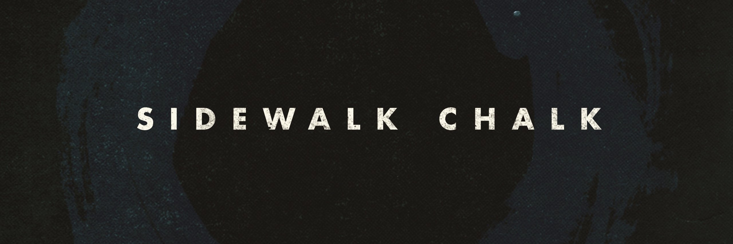 Sidewalk Chalk banner