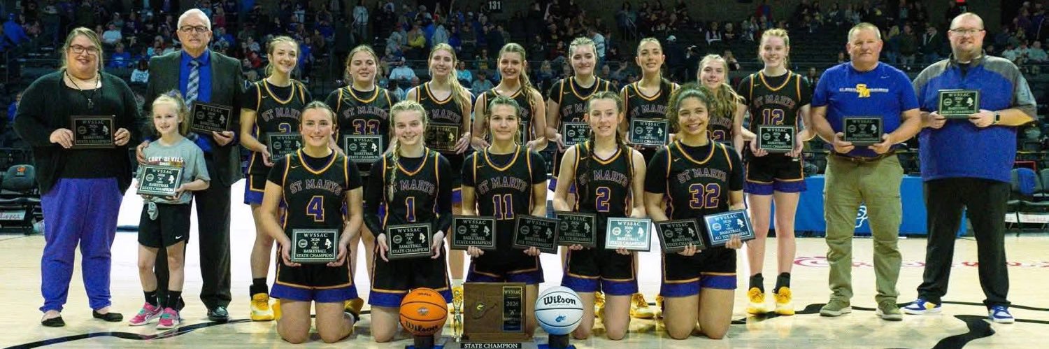St Marys Lady Devils Basketball banner