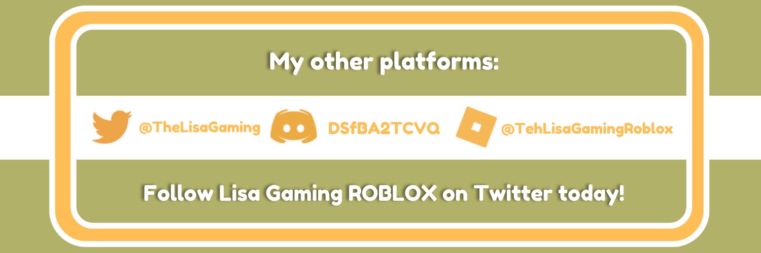 ♡Lisa Gaming ROBLOX♡ banner