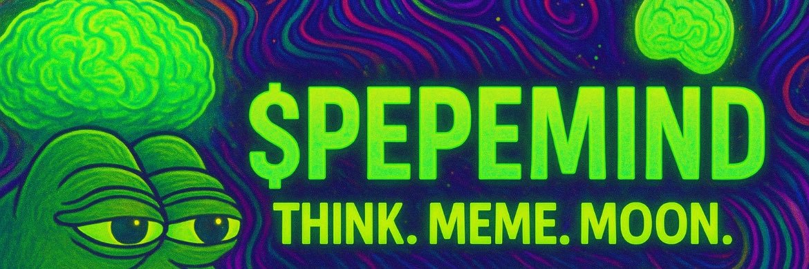 PepeMindCoin's profile banner image