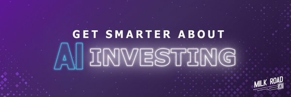 MilkRoadAI Profile Banner