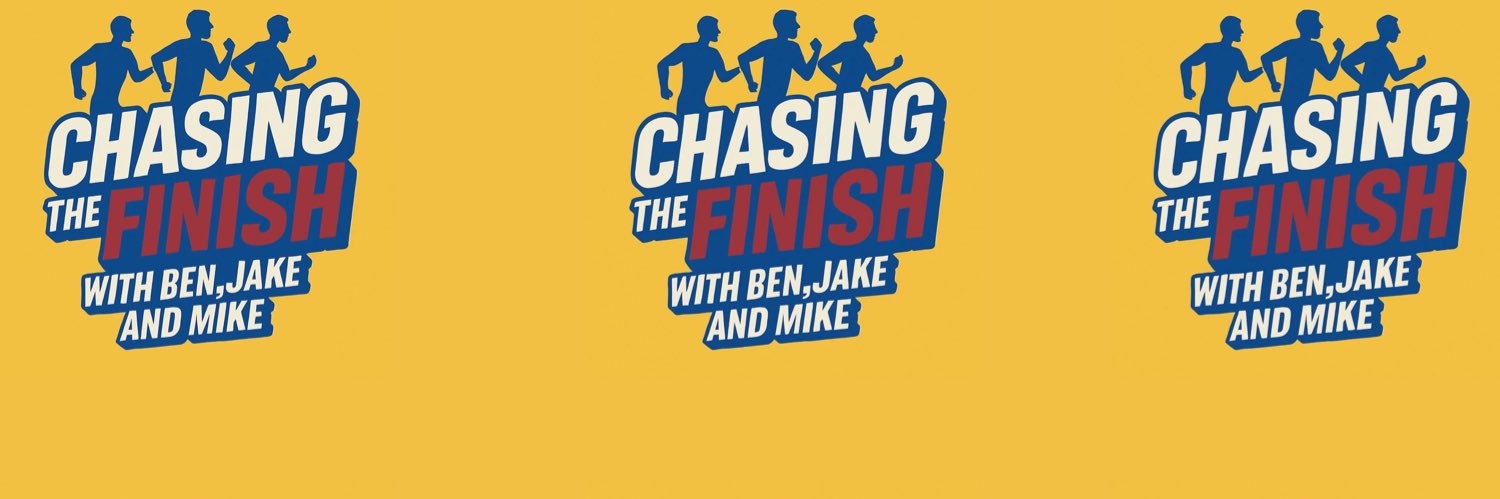 Chasing The Finish Podcast banner