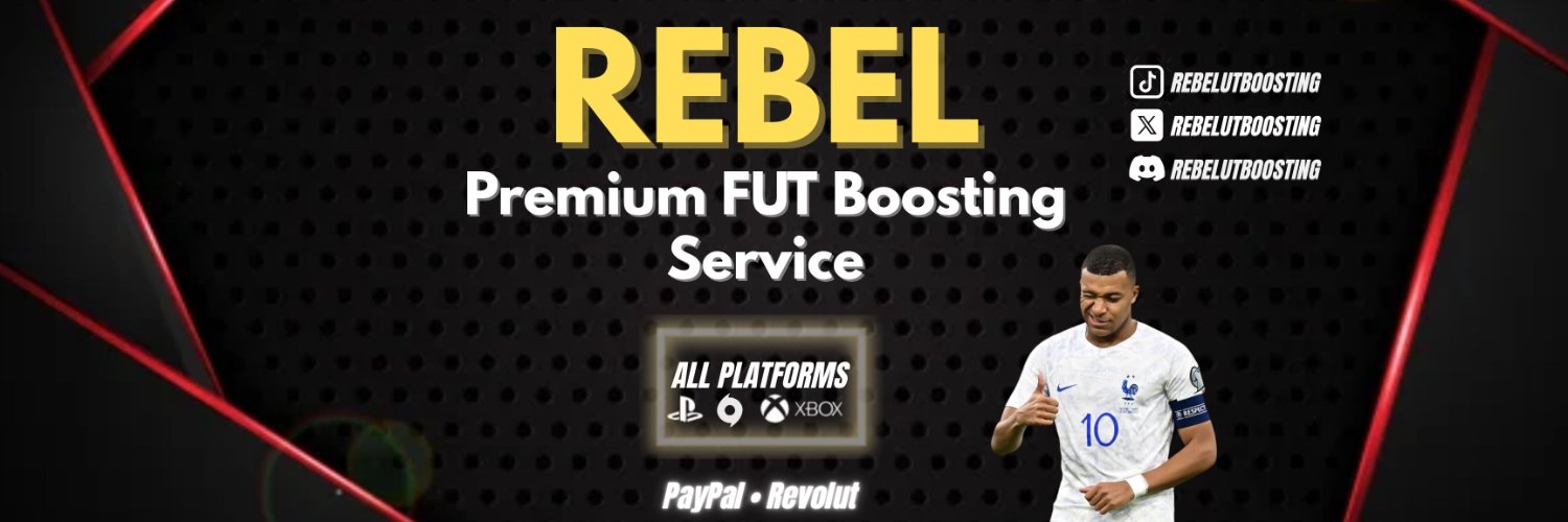 Rebel - FUT Boosting Services 🎮 banner