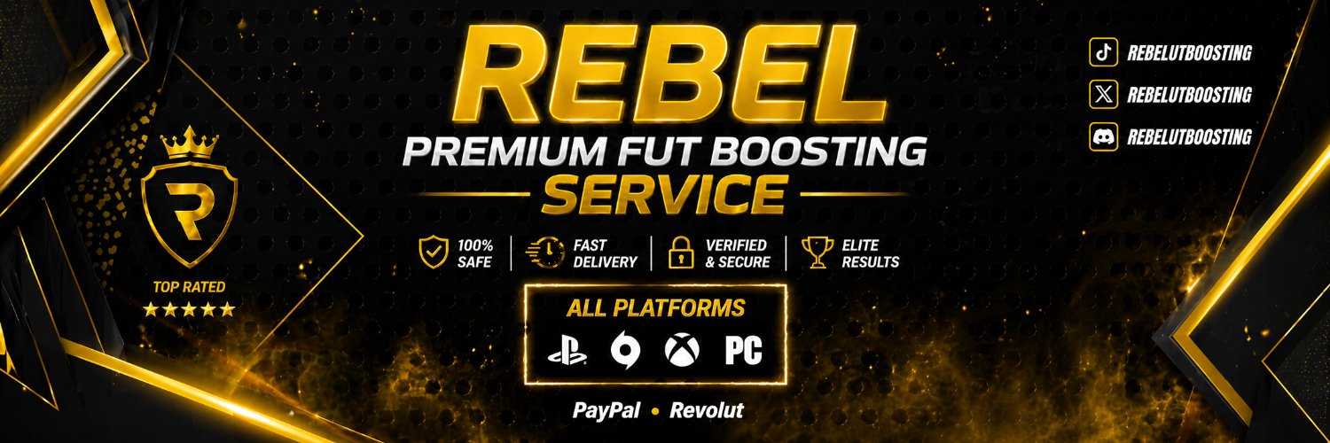 Rebel - FUT Boosting Services 🎮 banner