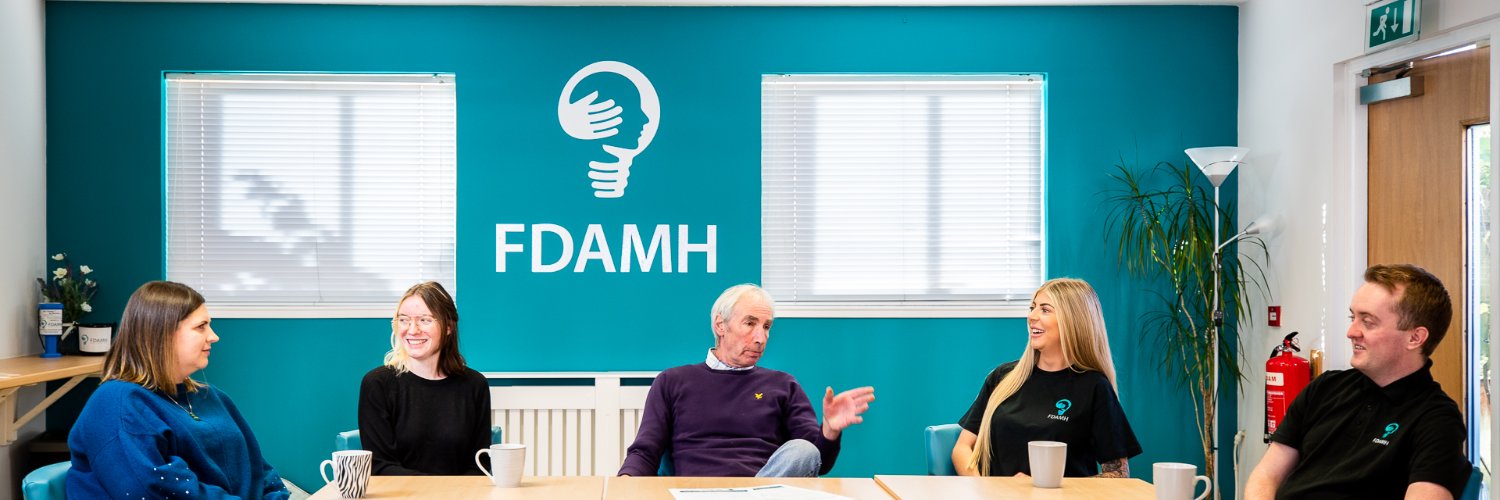FDAMH (Falkirk's Mental Health Association) banner