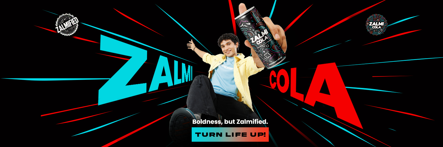 Zalmi Cola banner