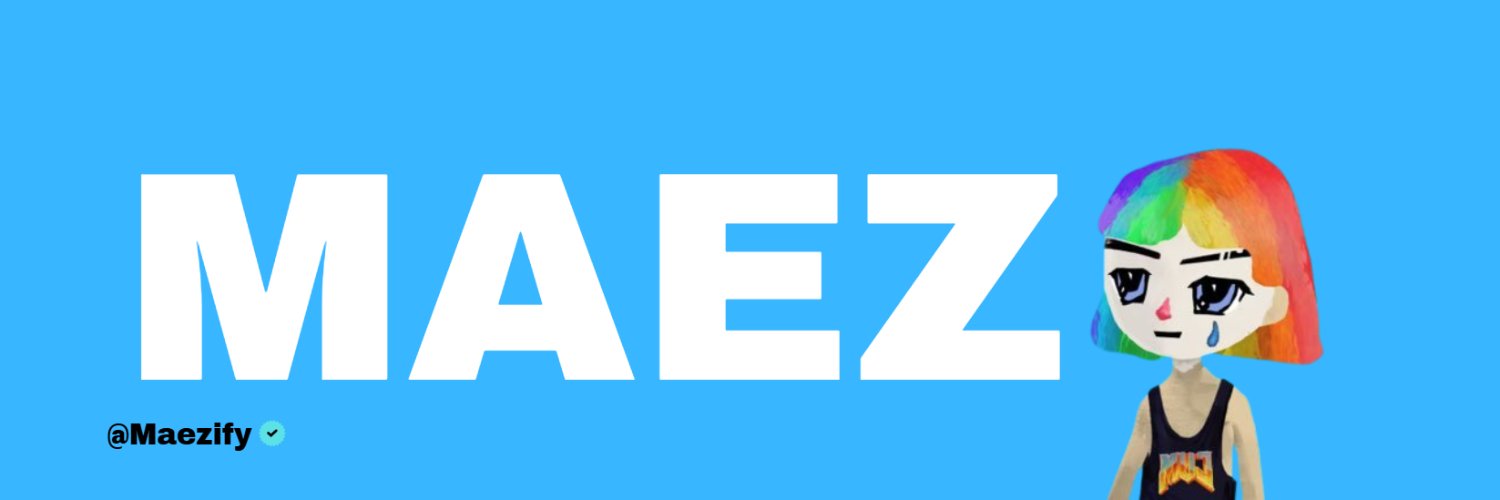 maezify's profile banner image