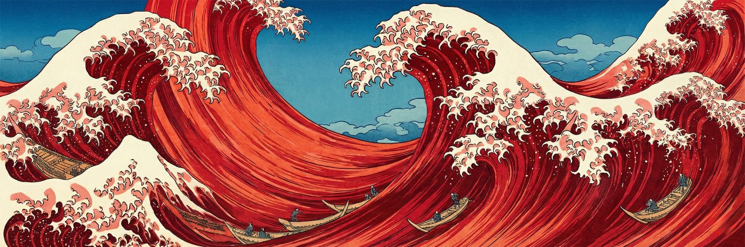 Red Wave 🌊 banner