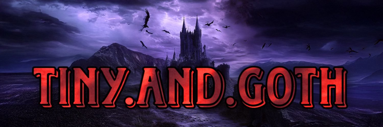tinyandgoth's profile banner image