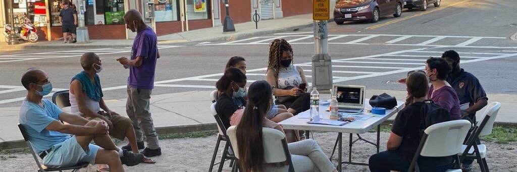Egleston Square Main Street banner