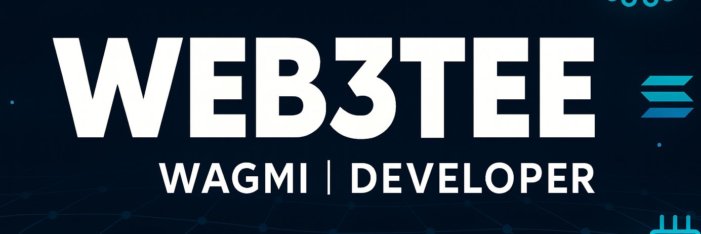 Web Tee banner