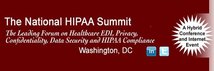 HIPAA Summit banner