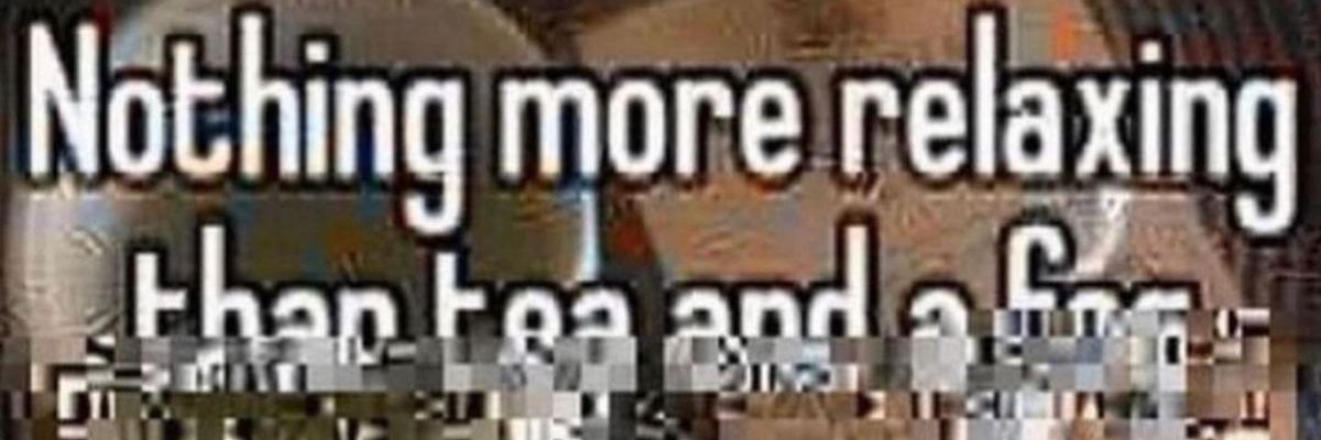 unpleasant gradient banner