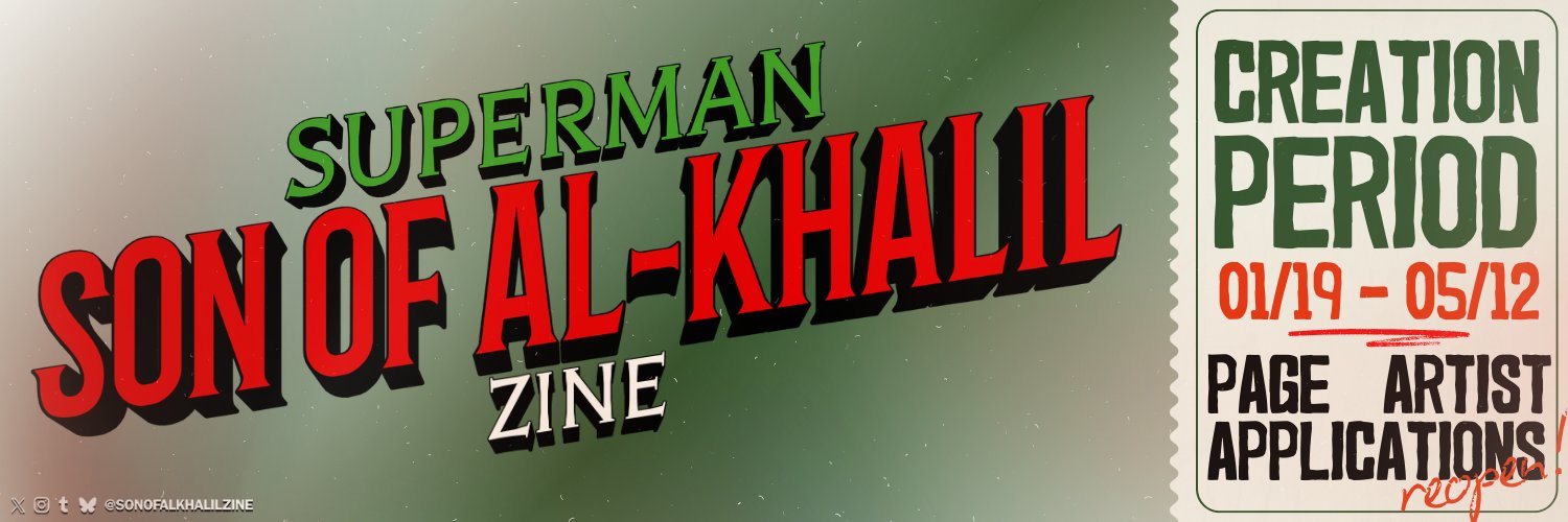 Superman: Son of Al-Khalil Zine banner