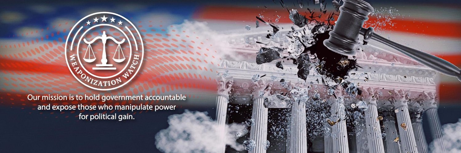 Weaponization Watch banner