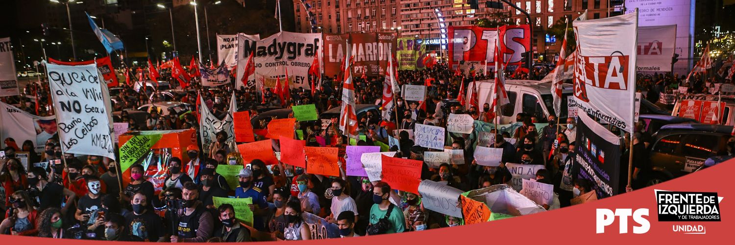 PTS | Frente de Izquierda Unidad's banner