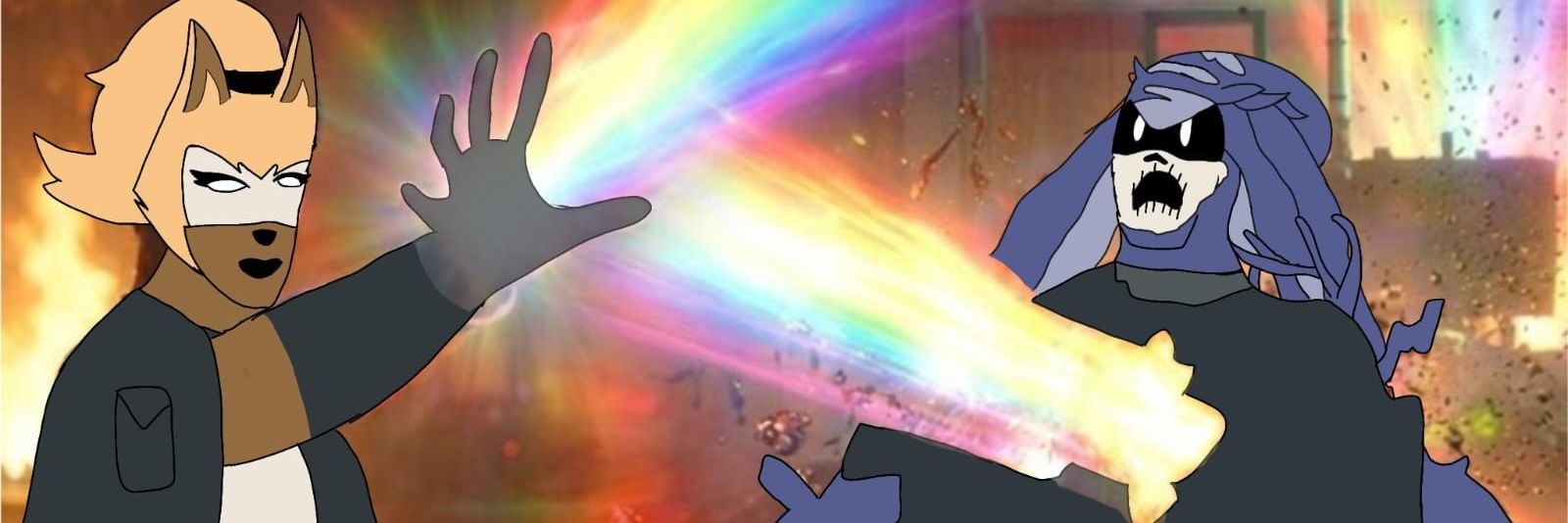 The guy nobody invited banner