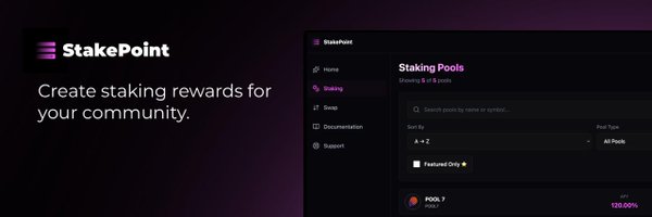 StakePointApp Profile Banner