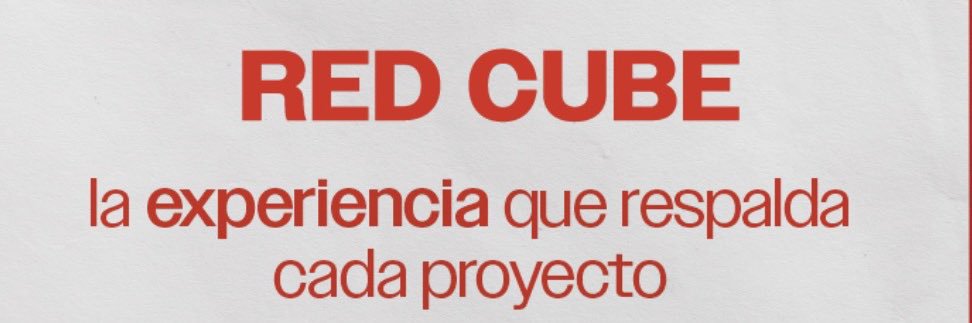 Red Cube banner