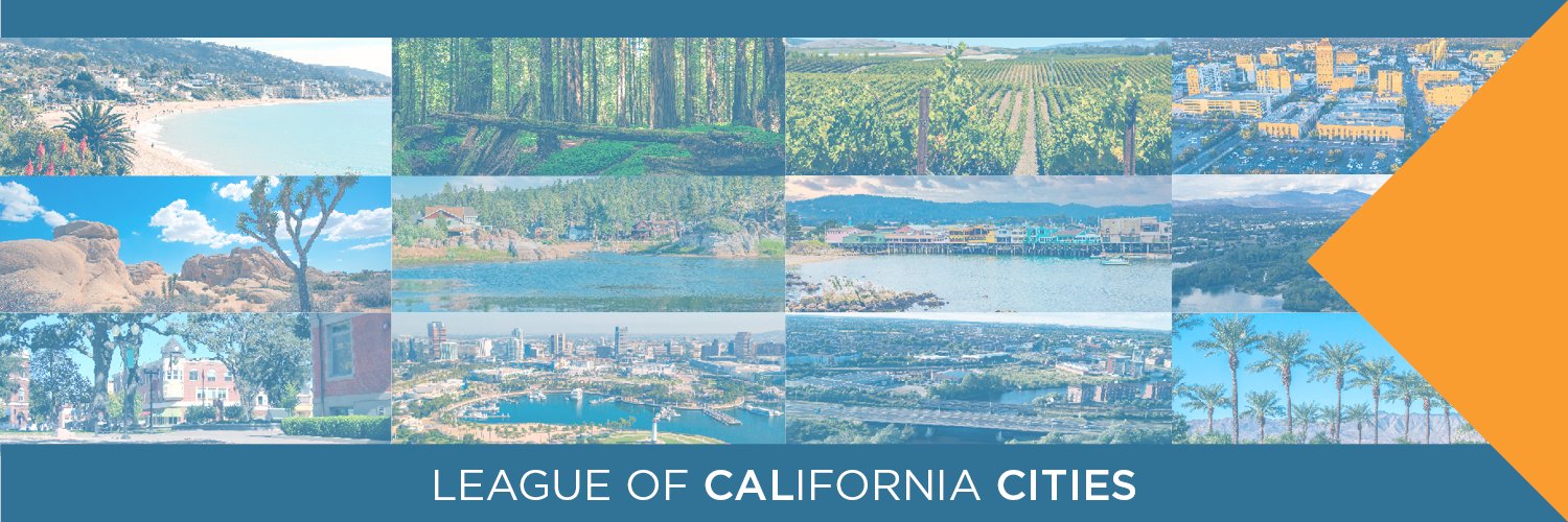 League of California Cities banner